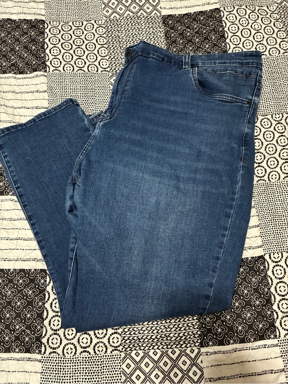 Kenneth Cole Slim Straight Blue Jeans